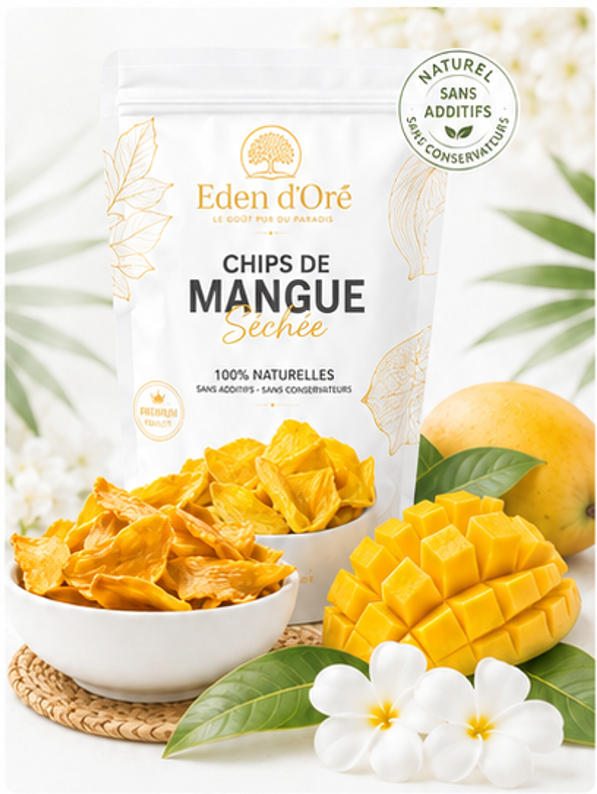 Chips de Mangue Séchée
